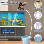 Fish Tank Cleaner Kit, Gravel Vacuum - Image 2