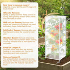 3 Pack Garden Netting Cover for Square Tomato Cage - Image 5