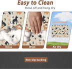 Cute Cat Paw Prints Dog Food Mat - Image 4