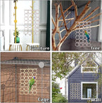 BNOSDM 2 Packs Bird Hemp Rope Net Swing Climbing Rope Net - Image 7