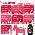 Christmas Dog Sweaters Xmas Pet Outfit Clothes Cute Black Snowman Costume Puppy - Image 6