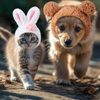 Weewooday 5 Pieces Cat Costume Bunny Hat Outfit - Image 5