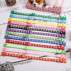 12 Pack Puppy Collars for Litter, Adjustable Puppy ID Collars Soft Nylon - Image 7