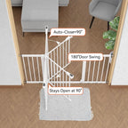 Babelio 36-57" Extra Wide Baby/Dog Gate, Auto Close - Image 5