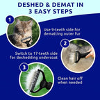 Pat Your Pet Deshedding Dog Brush - Image 4