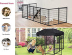 Dog Kennel Outside, 4.5' x 4' x 4' Dog Kennel Outdoor - Image 8