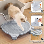 Adjustable Cat Ramp Litter Box Step Double Layer - Image 2