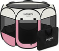 Love's cabin Pet Puppy Dog Playpen, Small Dog Tent Crates Cage Indoor/Outdoor by Lovescabin