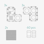 Navaris Modular Cardboard Cat House - Image 5