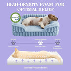 LE SURE Cute Dog Bed Medium Size Dog, Orthopedic Waterproof Medium Pet Beds - Image 3
