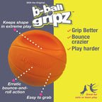 Nylabone Power Play Gripz Felt Basketball Rubber Fetch Toy, Squeaky Ball - Image 12