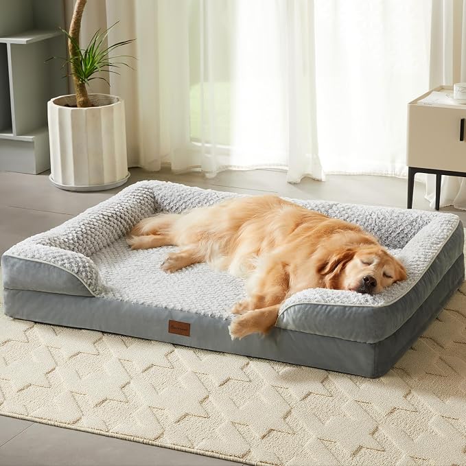 Orthopedic Dog Bed for Medium Dogs, Egg Crate Foam Bed for Medium Dogs - Image 7