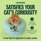 Cattasaurus Peekaboo Cat Cave Donut - Image 5