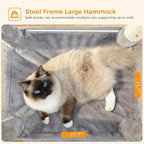 Cat Tree for Indoor Cats, 45.7" Multi-Level Cat Tower - Image 4