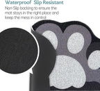 Cute Cat Litter Mat 24”x16”, Litter Box Mat, Litter Trapping Mat, Soft on Kitty - Image 5
