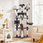 Yaheetech 79in Multi-Level Cat Trees Indoor Cat Tower - Image 4