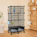 Upgraded Encrypted 46-Inch Bird Cage, - Image 6