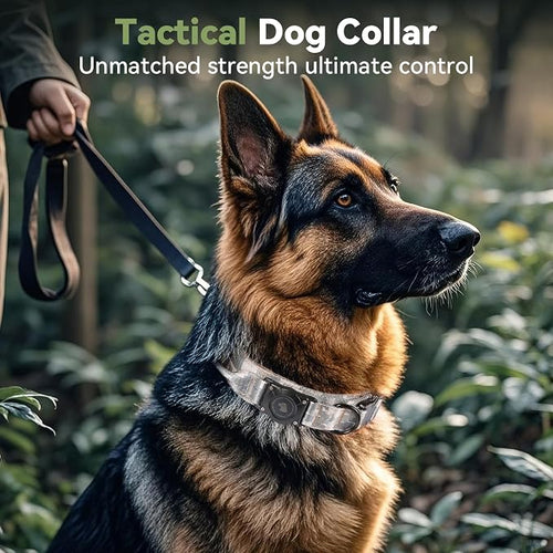 2026 Upgrade Waterproof AirTag Dog Collar, Military Tactical Dog Collar - Image 2