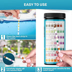 JNW 7-in-1 Pool Test Strips, 100 Quick & Accurate Test Strips - Image 5