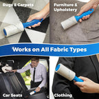 PetLovers Extra Sticky Lint Roller Mega Value Set 900 Sheets - Image 4