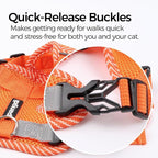 Cat Harness and Leash Escape Proof Extra Large Kitten Harness Maine Coon Cat - Image 5