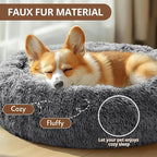 JOLLYVOGUE Calming Small Dog & Cat Bed - Image 2