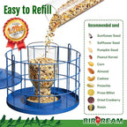 Squirrel Proof Bird Feeder, Metal Cage Bird Feeder - Image 3