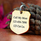 Ultra Joys Cat ID Tag Personalized Pet Tags, Durable Stainless Steel Small Pet - Image 3