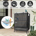 Bird Cage Covers for Night, 38”L×23”W×51”H, 420D Fabric Washable Waterproof - Image 3