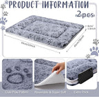 VitalCozy 2 Pack Self Warming Cat Mat Self Heating Pad Bed Reversible Machine - Image 2