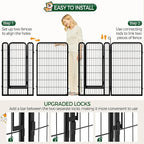 Yaheetech Dog Playpen Outdoor, 47 inch 16 Panels Dog Pen Indoor Heavy Duty - Image 4