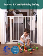 Babelio Smart Baby Gate with Auto-Unlock/Close, Pressure Mounted No Drill - Image 6
