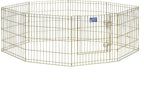 MidWest Homes for Pets Folding Metal Puppy / Dog Exercise Pen, Indoor/Outdoor - Image 2