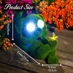 Solar Topiary Dog Garden Statue - Image 5