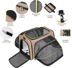 Premium Pet Carrier – Dog & Cat Travel Bag, Airline Approved, Soft-Sided Design - Image 6