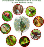 2 Pack 6 x 6.6 ft Large Fruits Tree Netting, Garden Mesh Insect Tree Cover - Image 5