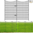 5 Panels Decorative Garden Fence by OutdoorFence
