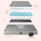 EHEYCIGA Waterproof Dog Bed Orthopedic 35"x23", Memory Foam Pet Bed - Image 5