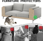 2 Pcs Total 78.8"x15.8" Cat Scratch Mat, Cat Scratch Couch Furniture Protector - Image 3