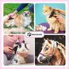 MIU COLOR Long Hair Pet Grooming Brush, Deshedding Tool - Image 7