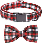 Christmas Dog Collar, Christmas Puppy Necklace by BoboRainbow