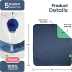 IMPROVIA® Washable Underpads, Heavy Absorbency Reusable Incontinence Pads - Image 3
