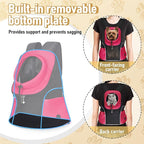 WOYYHO Pet Dog Carrier Backpack Small Dog Front Backpack Ventilated Mesh Dog - Image 5