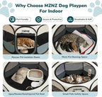Dog Playpen, Portable Puppy Pet Crate Indoors - Image 3