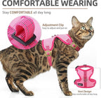 PUPTECK Cat Harness and Leash Set Escape Proof, Reflective Adjustable Soft Mesh - Image 4