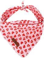 lionet paws Valentines Dog Bandana by lionetpaws