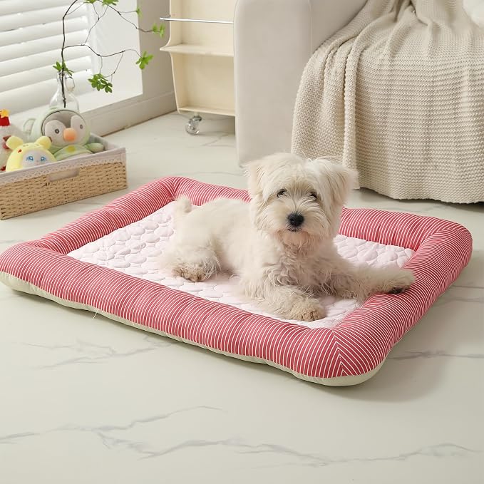Cooling Dog Bed, Pet Mat with Quilted Design, Cooling Bed - Image 3