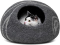 MEOWFIA Cat Cave – Premium Felt Cat Bed by MEOWFIA