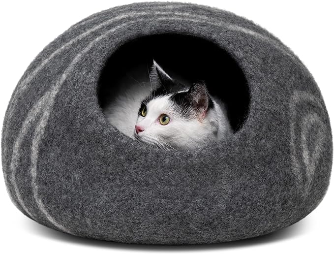 MEOWFIA Cat Cave – Premium Felt Cat Bed by MEOWFIA