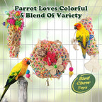 Bird Toys, Parakeet Foraging Toy, Hanging Chewing Toy, Bird Cage Accessories – - Image 4